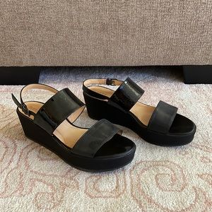 Black Platform Sandals